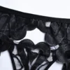 Set sutien și chiloți cu jartieră - imagine 5