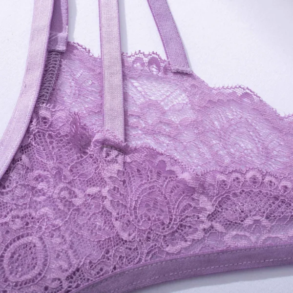 Lavender Whisper Sheer Lingerie Set - Image 5