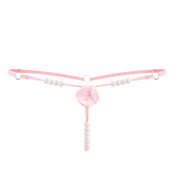 Roze Parel String - Afbeelding 4