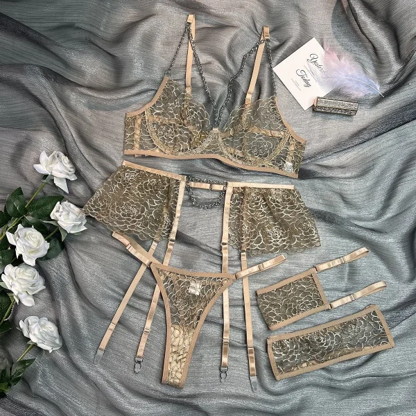 Fancy Bra Panty Set 1